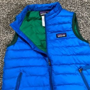 Patagonia quilted vest size 4T